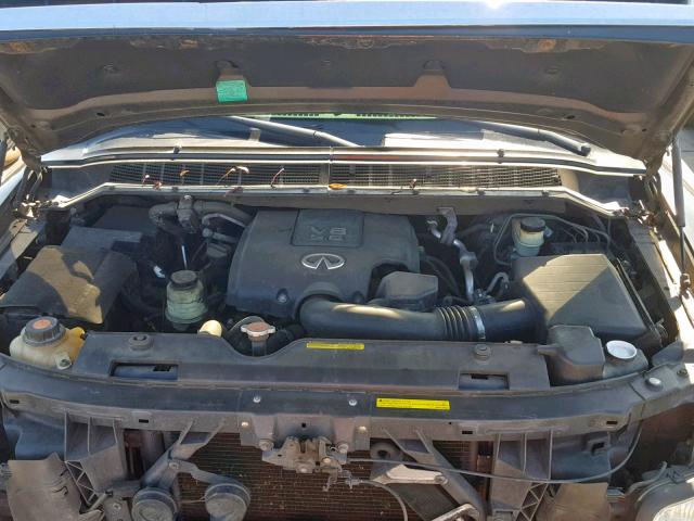 5N3AA08C97N803020 - 2007 INFINITI QX56 BLACK photo 7