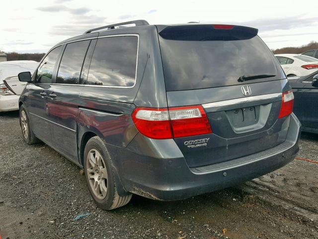 5FNRL388X6B027906 - 2006 HONDA ODYSSEY TO GRAY photo 3