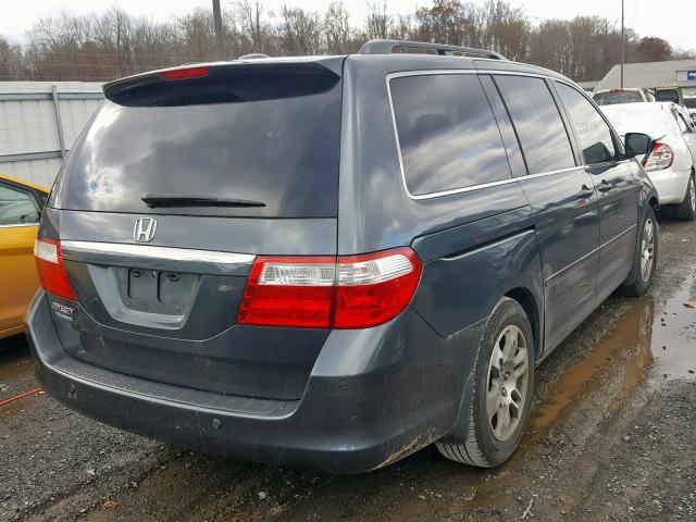 5FNRL388X6B027906 - 2006 HONDA ODYSSEY TO GRAY photo 4