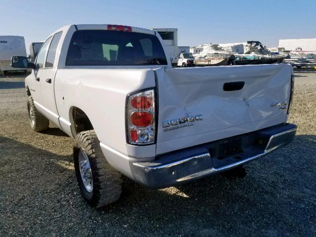 3D7LU38653G716099 - 2003 DODGE RAM 3500 S WHITE photo 3