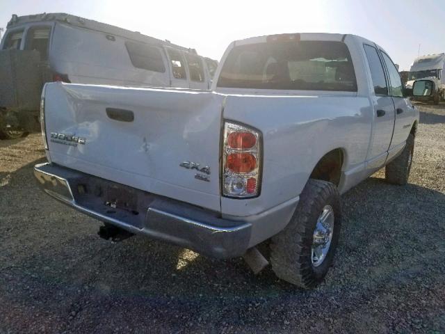 3D7LU38653G716099 - 2003 DODGE RAM 3500 S WHITE photo 4