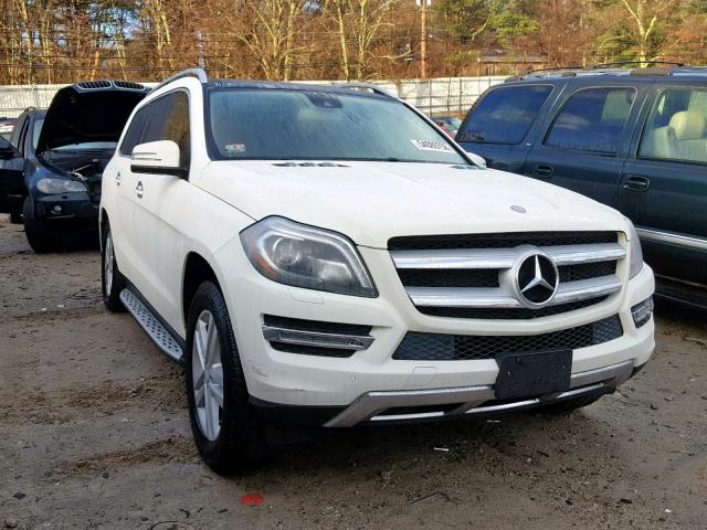 4JGDF7CE0DA225529 - 2013 MERCEDES-BENZ GL 450 4MA WHITE photo 1