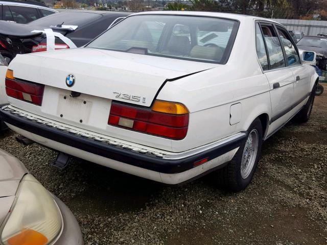 WBAGB4313LDB62724 - 1990 BMW 735 I AUTO WHITE photo 4