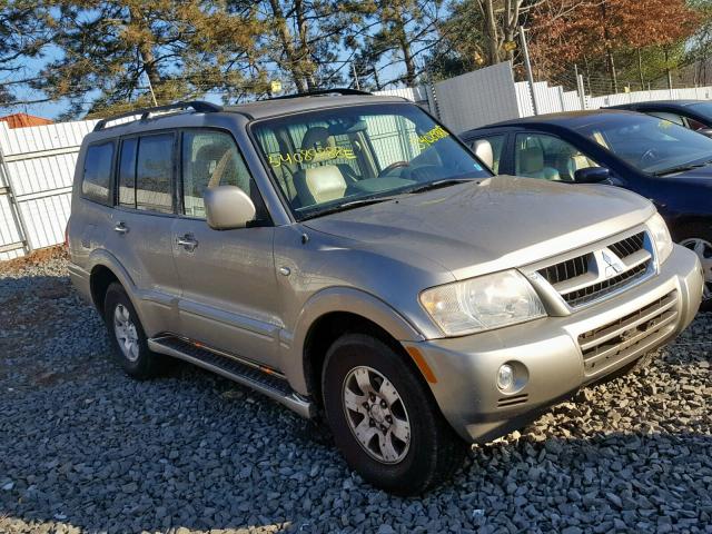 JA4NW51S83J028512 - 2003 MITSUBISHI MONTERO LI BEIGE photo 1