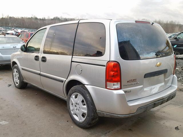 1GNDU23WX7D181359 - 2007 CHEVROLET UPLANDER L ვერცხლისფერი ფოტო 3