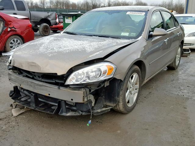 2G1WU58R279231067 - 2007 CHEVROLET IMPALA LTZ TAN photo 2