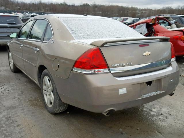 2G1WU58R279231067 - 2007 CHEVROLET IMPALA LTZ TAN photo 3