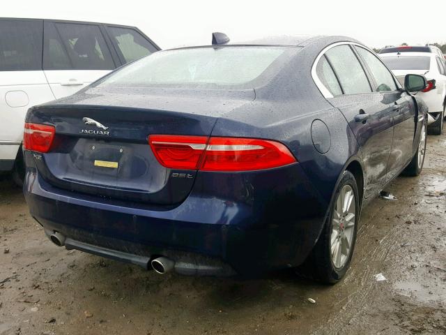 SAJAD4BG9HA957034 - 2017 JAGUAR XE PREMIUM BLUE photo 4