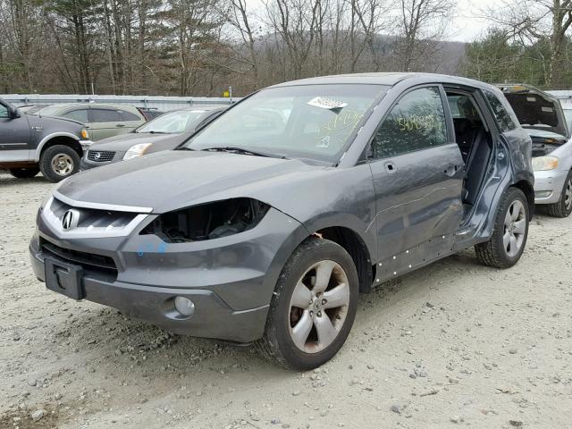 5J8TB18288A004100 - 2008 ACURA RDX GRAY photo 2