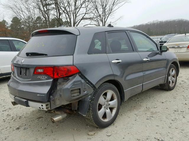 5J8TB18288A004100 - 2008 ACURA RDX GRAY photo 4