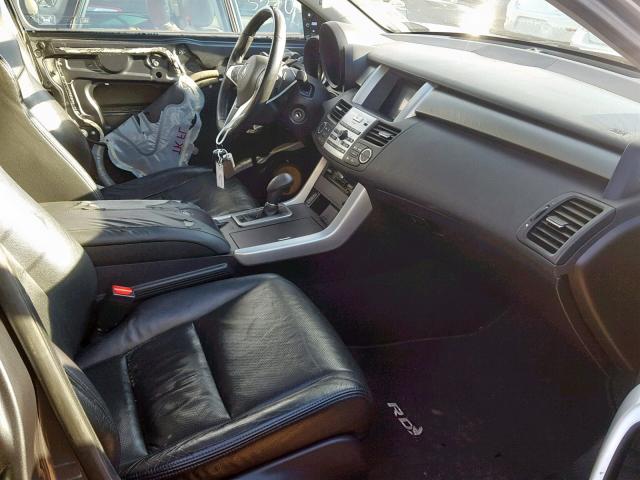 5J8TB18288A004100 - 2008 ACURA RDX GRAY photo 5