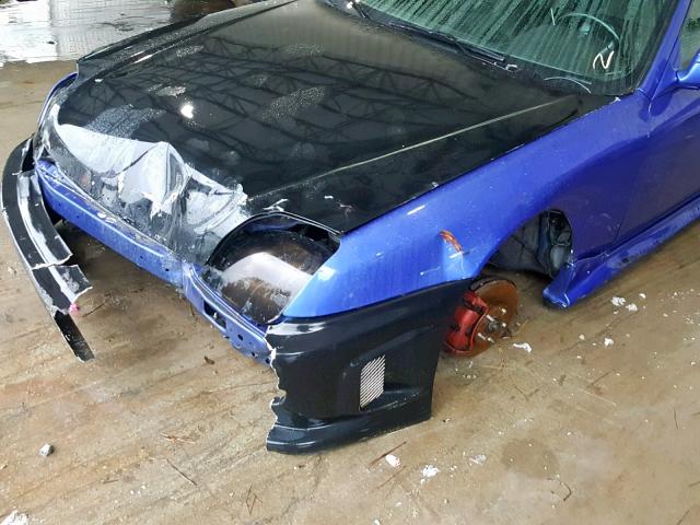 JHMBB61541C009542 - 2001 HONDA PRELUDE SH BLUE photo 9