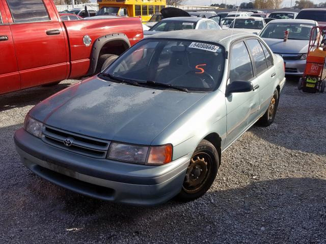 JT2EL43T2R0441810 - 1994 TOYOTA TERCEL DX GRAY photo 2