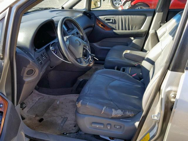 JT6GF10U7Y0061452 - 2000 LEXUS RX 300 SILVER photo 5