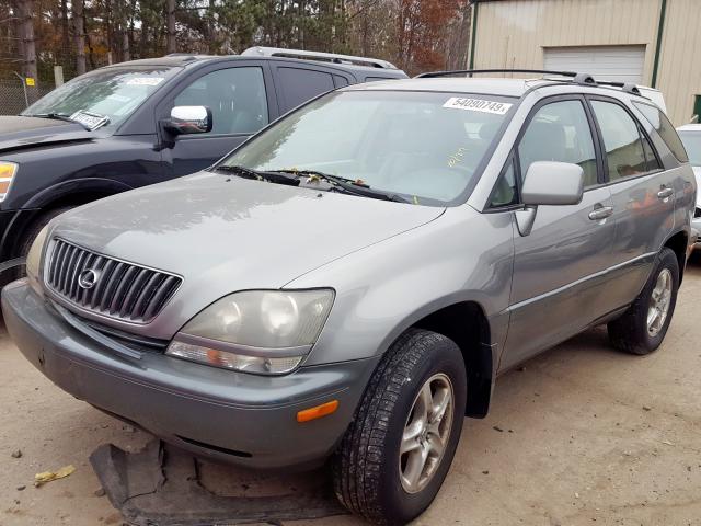 JT6GF10U6Y0061829 - 2000 LEXUS RX 300 GRAY photo 2