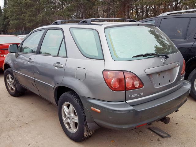 JT6GF10U6Y0061829 - 2000 LEXUS RX 300 GRAY photo 3