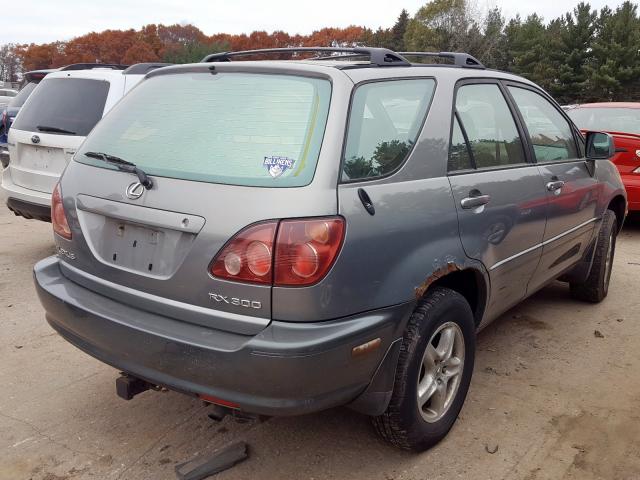 JT6GF10U6Y0061829 - 2000 LEXUS RX 300 GRAY photo 4