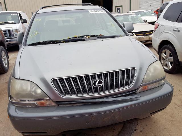 JT6GF10U6Y0061829 - 2000 LEXUS RX 300 GRAY photo 9