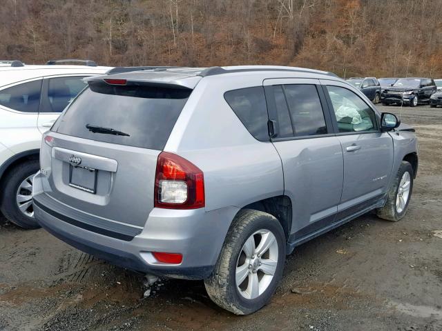 1C4NJDBB4GD776238 - 2016 JEEP COMPASS SP SILVER photo 4