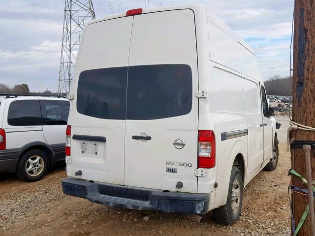 1N6AF0LYXCN101006 - 2012 NISSAN NV 2500 WHITE photo 4