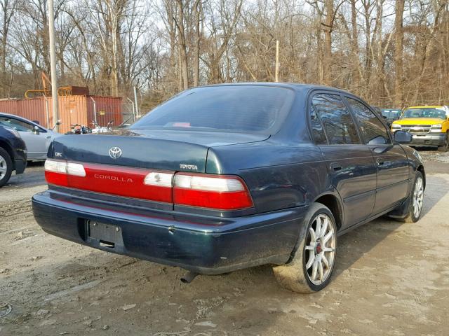 2T1BB02E0VC198975 - 1997 TOYOTA COROLLA DX GREEN photo 4