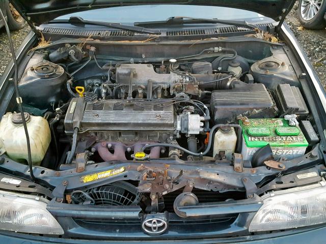 2T1BB02E0VC198975 - 1997 TOYOTA COROLLA DX GREEN photo 7