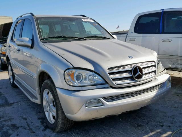 4JGAB57E65A527809 - 2005 MERCEDES-BENZ ML 350 SILVER photo 1