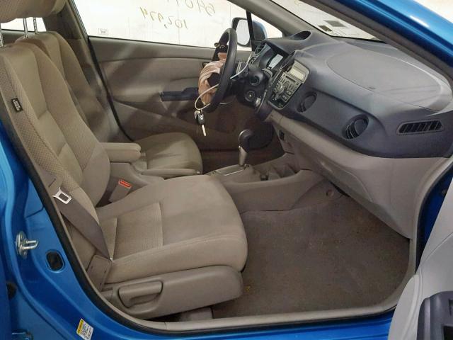 JHMZE2H74AS029902 - 2010 HONDA INSIGHT BLUE photo 5