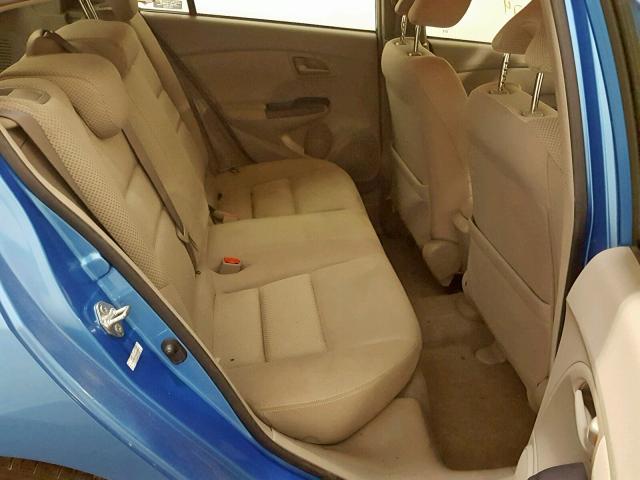 JHMZE2H74AS029902 - 2010 HONDA INSIGHT BLUE photo 6