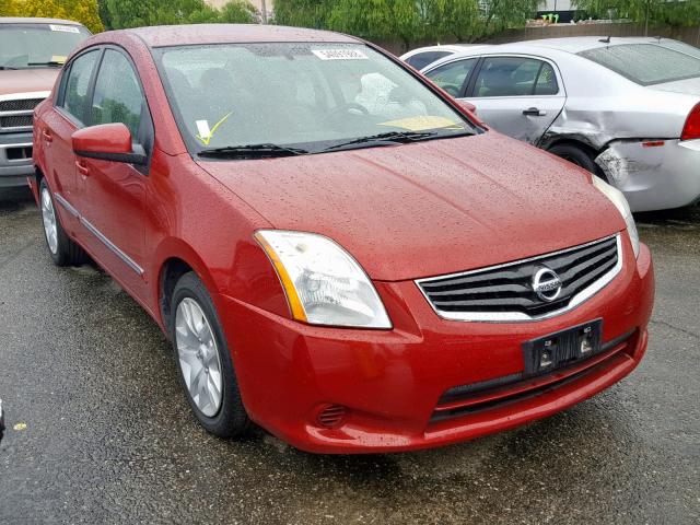 3N1AB6AP6CL744760 - 2012 NISSAN SENTRA 2.0 RED photo 1