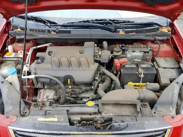 3N1AB6AP6CL744760 - 2012 NISSAN SENTRA 2.0 RED photo 7