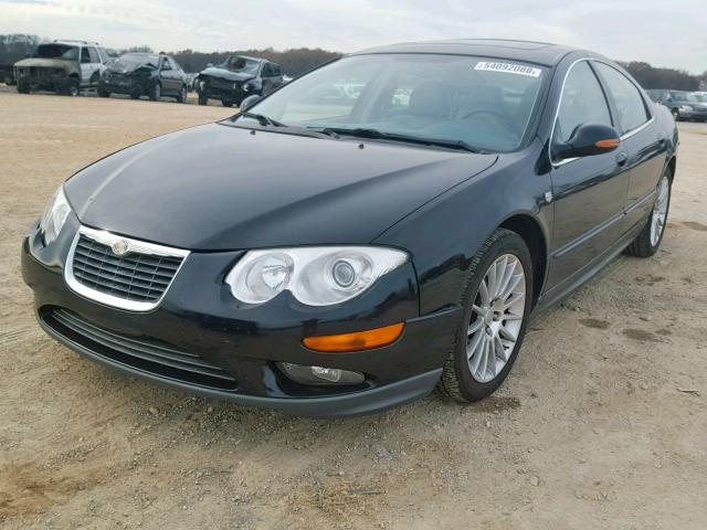 2C3AE76K72H220858 - 2002 CHRYSLER 300M SPECI BLACK photo 2