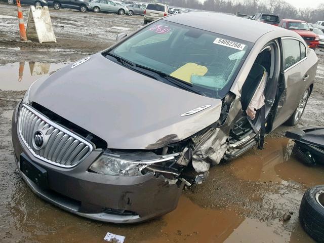 1G4GC5ED4BF320531 - 2011 BUICK LACROSSE C BROWN photo 2