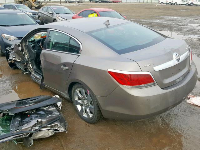 1G4GC5ED4BF320531 - 2011 BUICK LACROSSE C BROWN photo 3