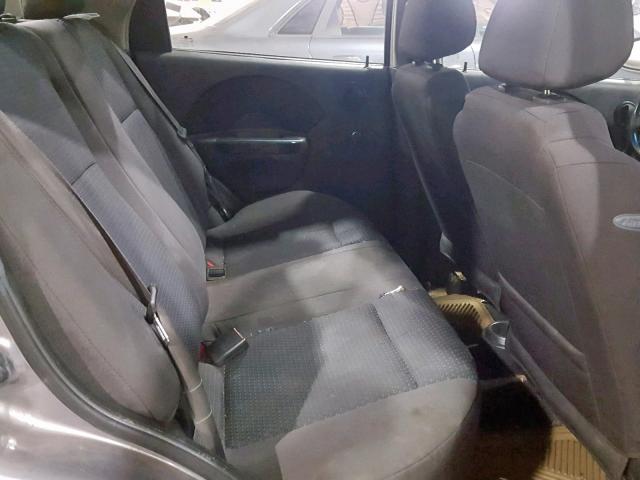 KL1TD56636B532079 - 2006 CHEVROLET AVEO BASE Gümüş foto 6