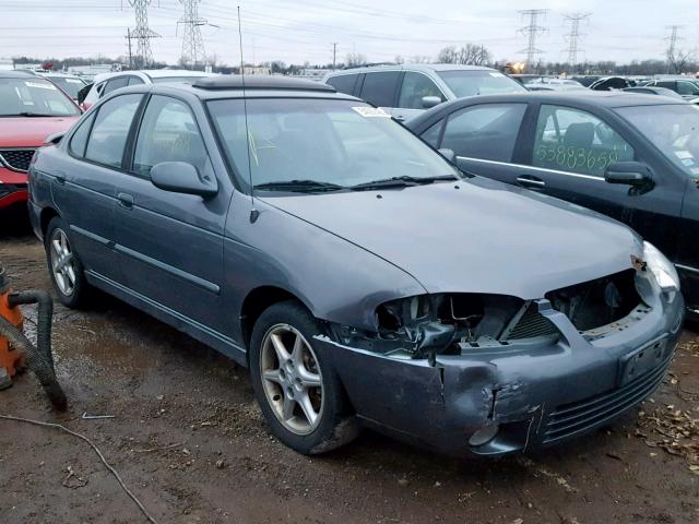 3N1BB51D8YL105792 - 2000 NISSAN SENTRA SE GRAY photo 1