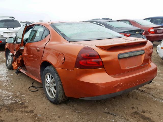 2G2WP522551214547 - 2005 PONTIAC GRAND PRIX ORANGE photo 3