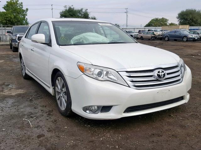 4T1BK3DB2CU461581 - 2012 TOYOTA AVALON BAS WHITE photo 1