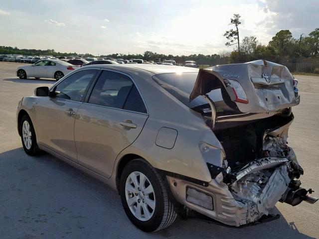 4T1BB46K09U107201 - 2009 TOYOTA CAMRY HYBR BEIGE photo 3