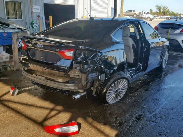 3FA6P0RU5ER289157 - 2014 FORD FUSION TIT BLACK photo 4