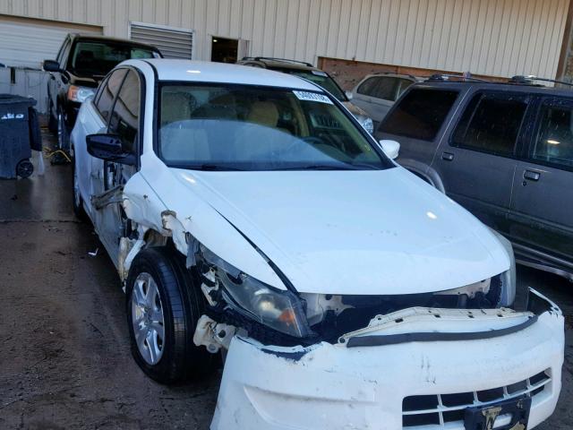 1HGCP26488A093386 - 2008 HONDA ACCORD LXP WHITE photo 1