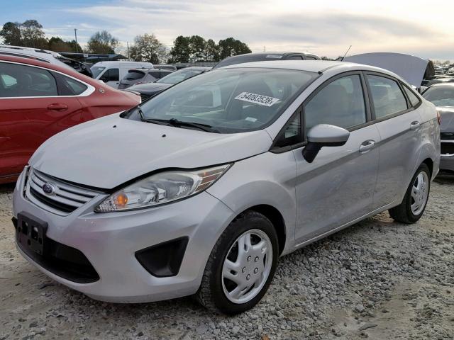 3FADP4AJ5CM152214 - 2012 FORD FIESTA S SILVER photo 2