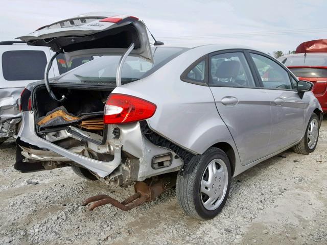 3FADP4AJ5CM152214 - 2012 FORD FIESTA S SILVER photo 4