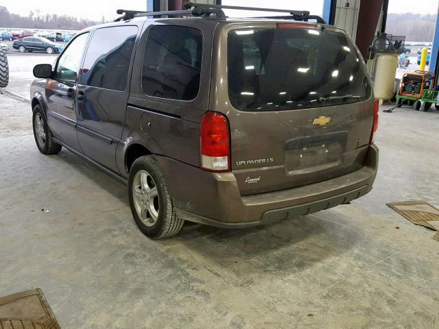 1GNDV23168D142397 - 2008 CHEVROLET UPLANDER L 棕色 照片 3