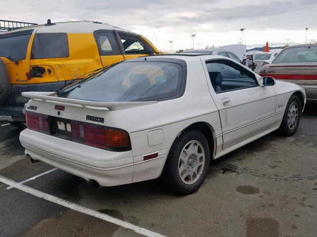 JM1FC3319K0701484 - 1989 MAZDA RX7 WHITE photo 4