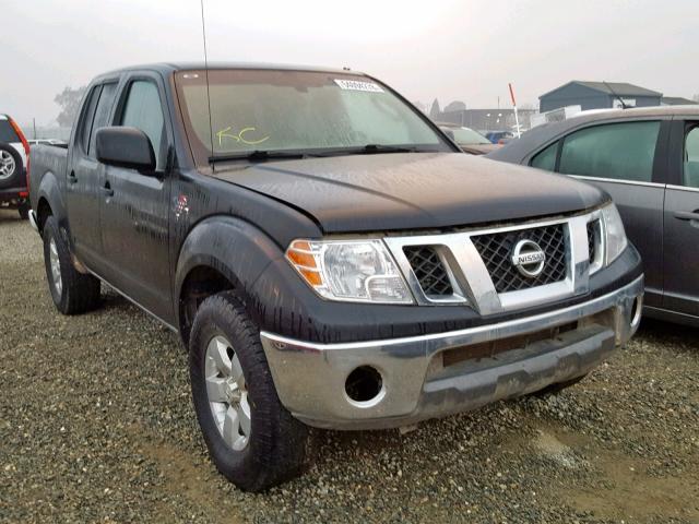 1N6AD0EV7AC422695 - 2010 NISSAN FRONTIER C BLACK photo 1