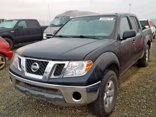 1N6AD0EV7AC422695 - 2010 NISSAN FRONTIER C BLACK photo 2