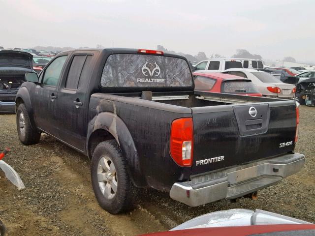 1N6AD0EV7AC422695 - 2010 NISSAN FRONTIER C BLACK photo 3