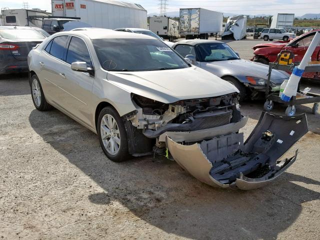 1G11G5SX1EF205850 - 2014 CHEVROLET MALIBU 3LT ოქროსფერი ფოტო 1
