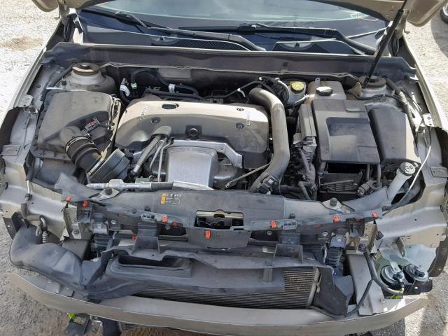 1G11G5SX1EF205850 - 2014 CHEVROLET MALIBU 3LT ოქროსფერი ფოტო 7